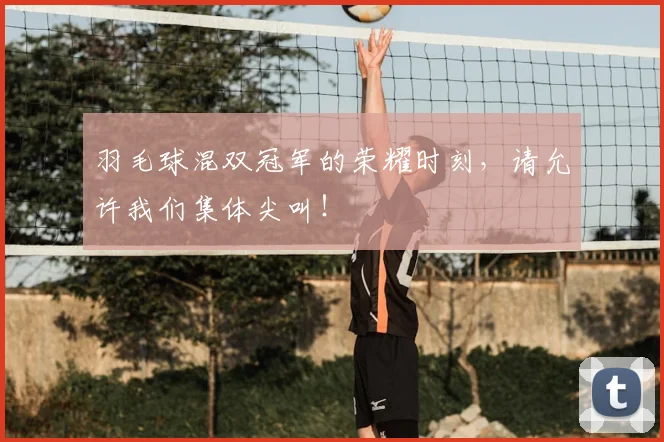 羽毛球混双冠军的荣耀时刻,请允许我们集体尖叫!