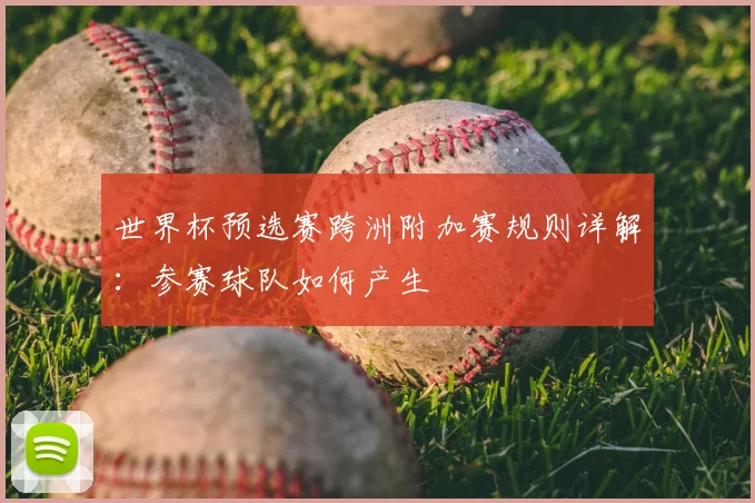 世界杯预选赛跨洲附加赛规则详解：参赛球队如何产生